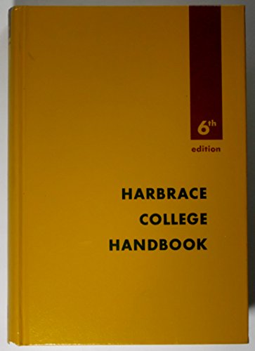 9780155318106: Harbrace college handbook