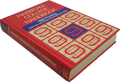9780155318472: Harbrace College Handbook 1984 -1984 publication.