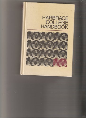 9780155318519: Harbrace College Handbook