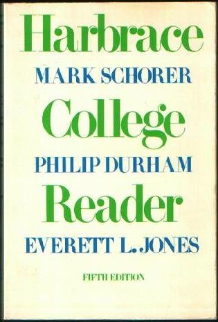 Beispielbild fr Harbrace College Reader, 5th Edition zum Verkauf von Wonder Book