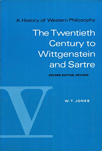 Imagen de archivo de The Twentieth Century to Wittgenstein and Sartre a la venta por Better World Books: West