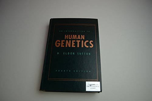 Beispielbild fr An Introduction to Human Genetics zum Verkauf von Wonder Book