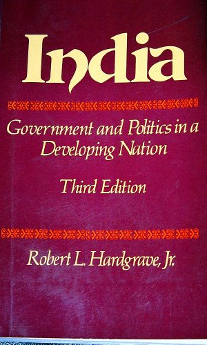 Stock image for India: Government and Politics In a Developing Nation for sale by Wonder Book