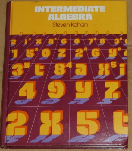 Stock image for Intermediate Algebra for sale by HPB-Red