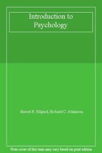 Imagen de archivo de Introduction to Psychology a la venta por Better World Books Ltd