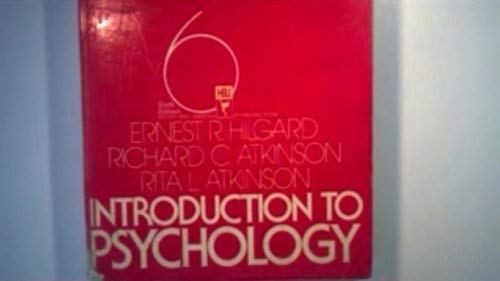 9780155436589: Introduction to Psychology: Study Guide