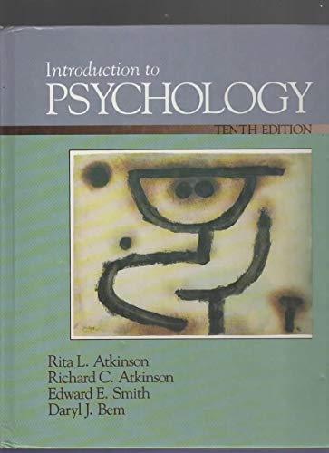 9780155436886: Introduction to Psychology