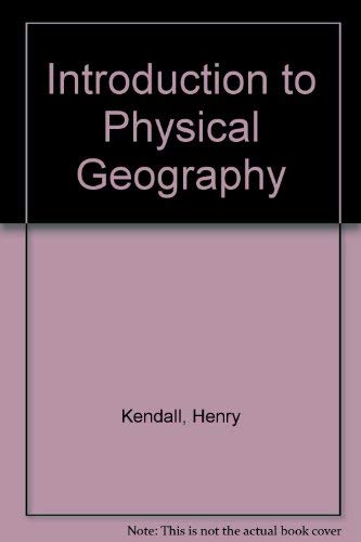 Beispielbild fr Introduction to physical geography zum Verkauf von Wonder Book