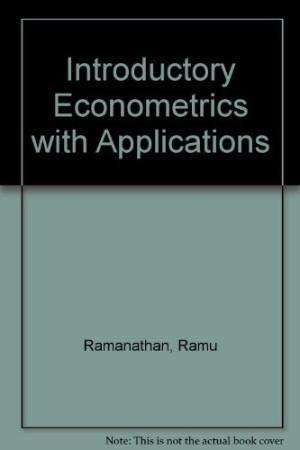Beispielbild fr Introductory Econometrics with Applications zum Verkauf von Cambridge Rare Books