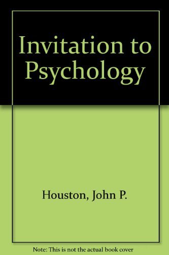 Stock image for Invitation to Psychology for sale by Better World Books