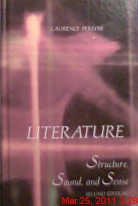 Beispielbild fr Literature: structure, sound, and sense zum Verkauf von Wonder Book