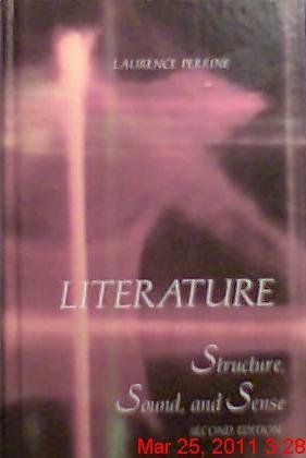 9780155511026: Literature: Structure Sound and Sense Edition: second