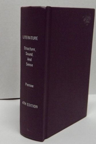 Imagen de archivo de Literature: Structure, sound, and sense a la venta por Colorado's Used Book Store