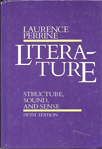 Imagen de archivo de Literature: Structure, Sound, and Sense a la venta por Hawking Books