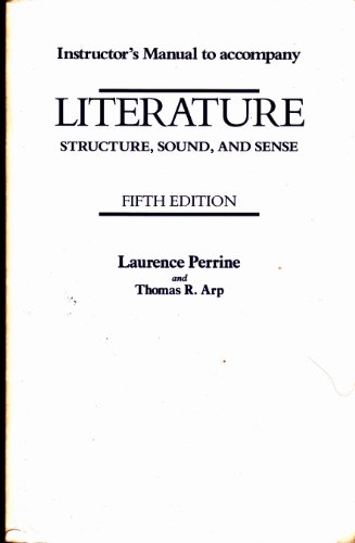 Stock image for Literature: Structure, Sound and Sense for sale by ThriftBooks-Dallas