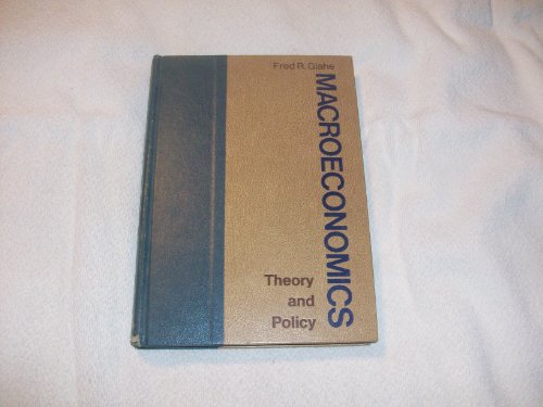 Beispielbild fr Macroeconomics: Theory and Policy zum Verkauf von Kennys Bookshop and Art Galleries Ltd.