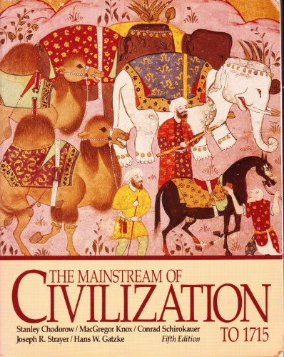 Stock image for The Mainstream of Civilization for sale by Better World Books: West