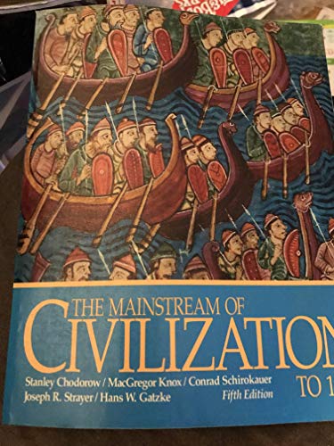 Stock image for The Mainstream of civilization to 1500 for sale by Wonder Book