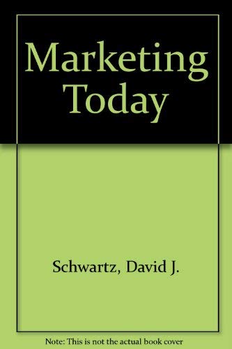 9780155550810: Marketing today;: A basic approach