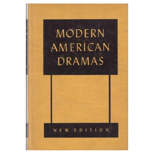 Imagen de archivo de Modern American Dramas. a la venta por JR Books