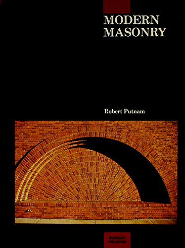 Beispielbild fr Modern Masonry zum Verkauf von Lexington Books Inc