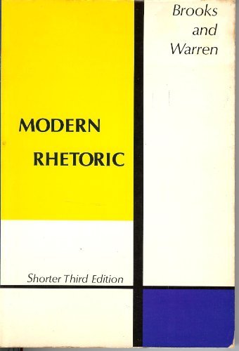 Stock image for Modern rhetoric for sale by Wonder Book