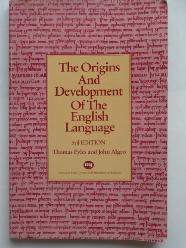 Stock image for Origins and Development of the English Language for sale by GoldBooks