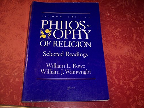 Stock image for Philosophy of Religion : An Introduction for sale by Better World Books