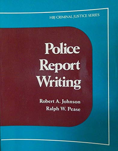 Stock image for Police Report Writing for sale by ThriftBooks-Dallas