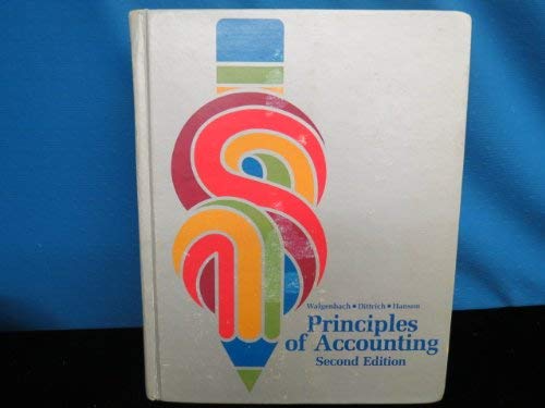 Imagen de archivo de Principles of Accounting a la venta por Anybook.com