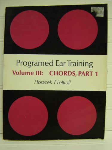 Programmed Ear Training Volume III Chords Part 1.