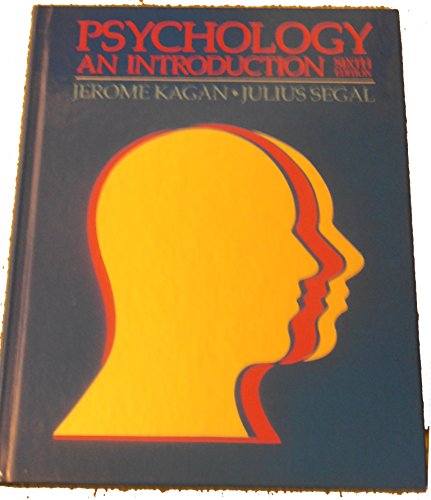 9780155726390: Psychology: An Introduction