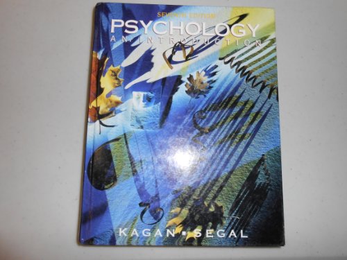 Beispielbild fr Psychology : An Introduction zum Verkauf von Better World Books