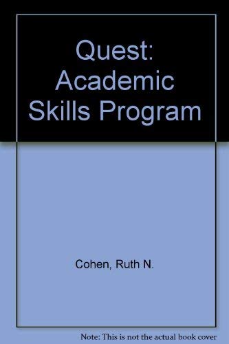 Quest: Academic Skills Program (9780155746107) by Cohen, Ruth