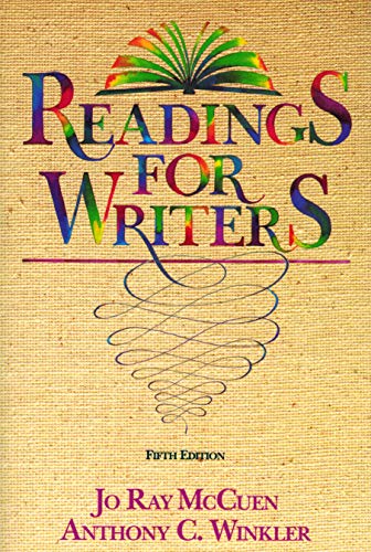 9780155758339: Readings for Writers