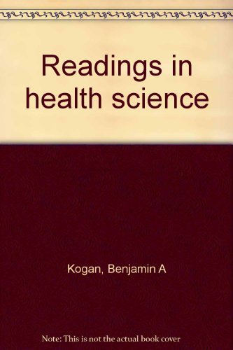 Stock image for Readings in health science for sale by Robinson Street Books, IOBA