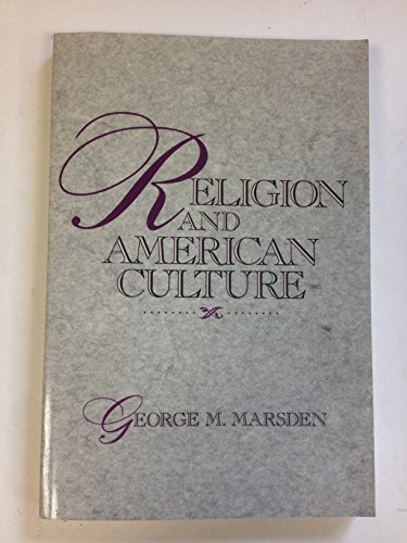 Beispielbild fr Religion and American Culture zum Verkauf von Better World Books