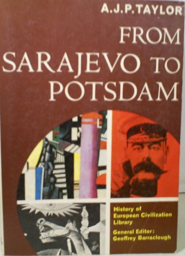 Imagen de archivo de From Sarajevo to Potsdam a la venta por HPB-Emerald