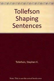 Stock image for Shaping Sentences for sale by POQUETTE'S BOOKS