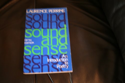 Stock image for Sound and sense: An introduction to poetry for sale by Wonder Book