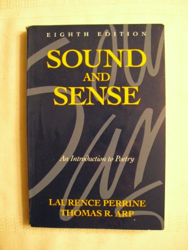 Stock image for Sound and Sense: An Introduction to Poetry for sale by Gulf Coast Books