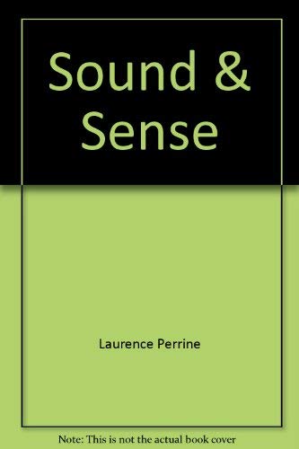 Stock image for Instructor's Manual to Accompany Sound & Sense: An Introduction to Poetry for sale by BooksRun