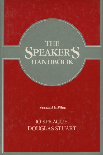9780155831773: Sprague the Speaker'S Handbook 2e