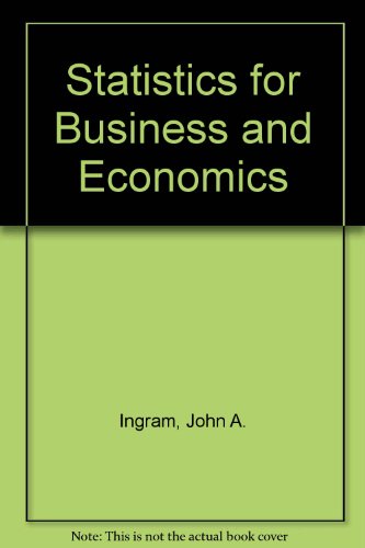 9780155835450: Statistics for Business and Economics