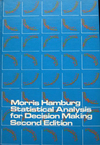 Imagen de archivo de Statistical analysis for decision making a la venta por Wonder Book