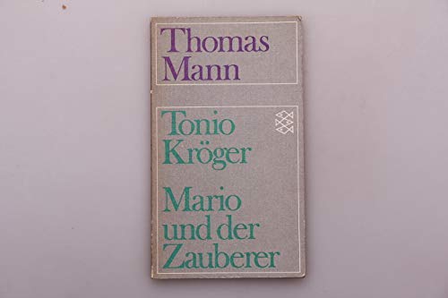 Beispielbild fr Thomas Manns TONIO KROGER als weg zur literatur zum Verkauf von Ed Buryn Books