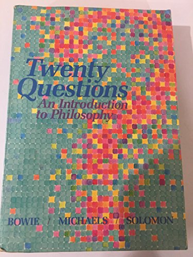 Beispielbild fr Twenty Questions: An Introduction to Philosophy zum Verkauf von HPB Inc.