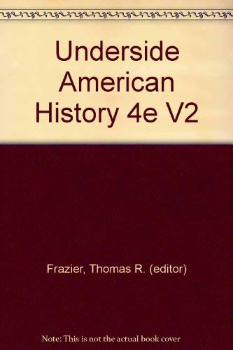 9780155928510: Underside American History 4e V2