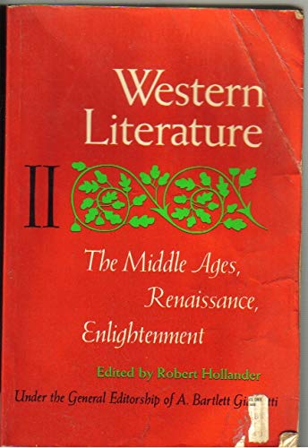 9780155952775: Western Literature the Middle Ages, Renaissance Enlightenment
