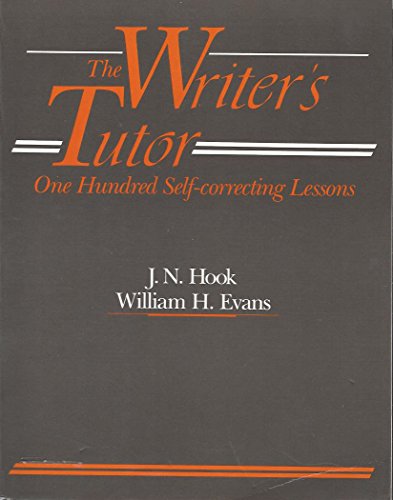 Beispielbild fr The Writer's Tutor: One Hundred Self-Correcting Lessons zum Verkauf von Orion Tech